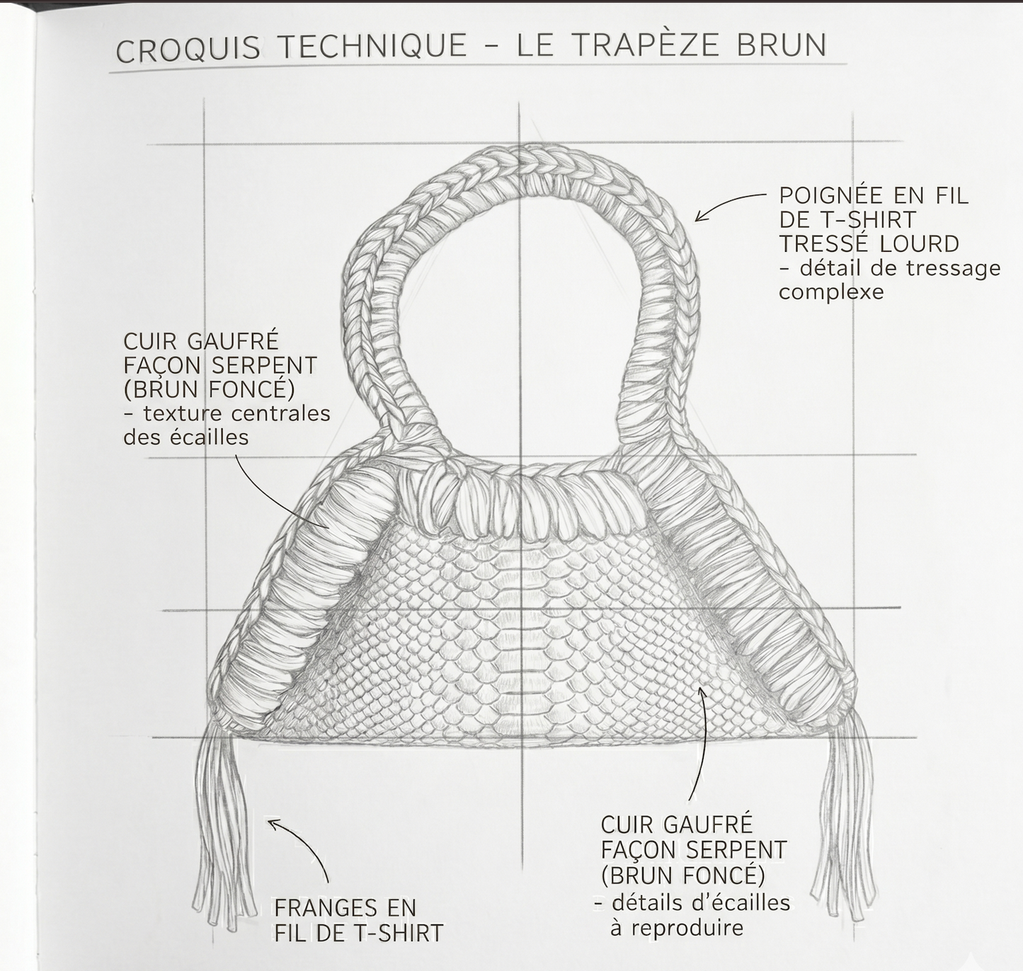 Le trapèze brun