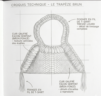 Le trapèze brun